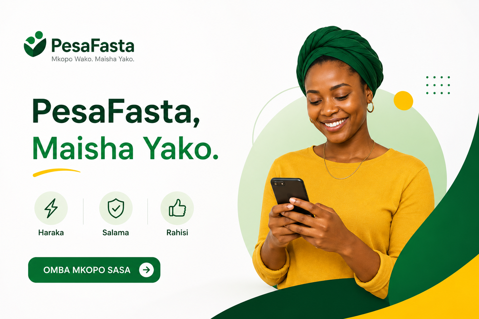 PesaFasta Loan Services - Financial Freedom