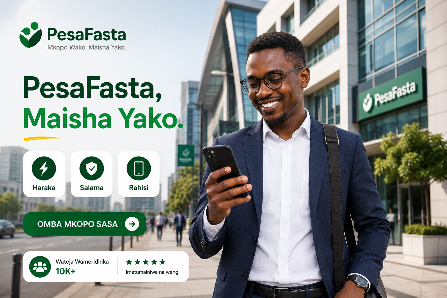 PesaFasta Customer Success - Happy Tanzanians